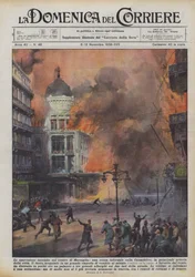 De verschrikkelijke brand in het centrum van Marseille, een helse scène op de Cannebière